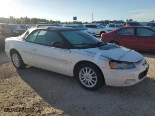 2001 Chrysler Sebring LXi with VIN 1C3EL55U41N624527, listed as a Copart auction lot 74295734 with 0 mi miles and Salvage Title. Bid and sale history available at carsss.com. Image 4.
