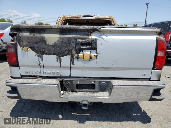 2017 Chevrolet Silverado 1500 LT with VIN 1GCRCREH8HZ109718, listed as a Copart auction lot 53169034 with Not Provided miles and Non Repairable. Bid and sale history available at DreamBid. Image 6.