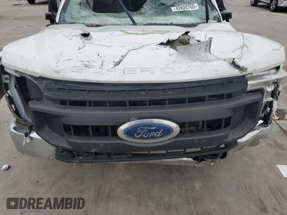 2022 Ford F-250 with VIN 1FT7W2AN9NED56718, listed as a Copart auction lot 42820765 with Not provided miles and Salvage title. Bid and sale history available at DreamBid. Image 11.