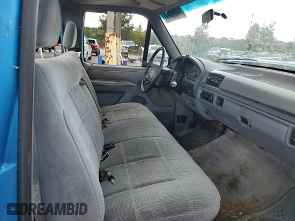 1994 Ford F-150 with VIN 1FTEF15N3RNB71680, listed as a Copart auction lot 74338084 with 236,921 mi miles and Salvage Title. Bid and sale history available at carsss.com. Image 7.