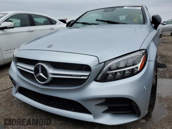 2022 Mercedes-Benz C with VIN W1KWK6EB4NG114797, listed as a Copart auction lot 74886064 with Not provided miles and Non repairable. Bid and sale history available at DreamBid. Image 5.
