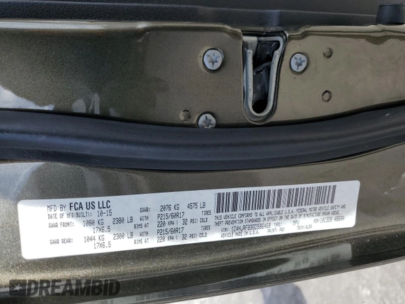 2016 Jeep Patriot Latitude with VIN 1C4NJRFB3GD586468, listed as a Copart auction lot 43583485 with 82,164 mi miles and Salvage Title. Bid and sale history available at carsss.com. Image 13.