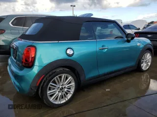 2021 MINI Convertible Cooper S with VIN WMWWJ5C08M3M08392, listed as a Copart auction lot 76756444 with 8,634 mi miles and Non Repairable. Bid and sale history available at carsss.com. Image 3.