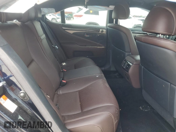 2017 Lexus LS 460 with VIN JTHBL5EFXH5145375, listed as a Copart auction lot 60652145 with 67,062 mi miles and Salvage title. Bid and sale history available at DreamBid. Image 10.