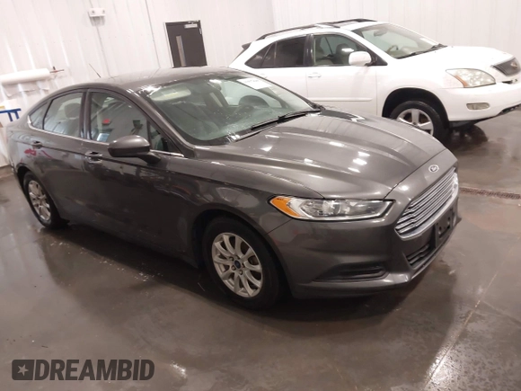 2016 Ford Fusion S with VIN 3FA6P0G79GR221363, listed as a IAAI auction lot 41887428 with 183,182 mi miles and . Bid and sale history available at DreamBid. Image 1.