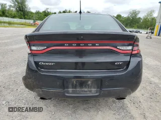 2014 Dodge Dart GT with VIN 1C3CDFEB3ED742198, listed as a Copart auction lot 63281975 with 117,541 mi miles and Salvage title. Bid and sale history available at DreamBid. Image 6.