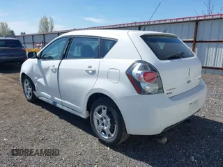 2009 Pontiac Vibe 1SB with VIN 5Y2SP67029Z419912, listed as a IAAI auction lot 42040832 with 125,866 mi miles and . Bid and sale history available at DreamBid. Image 3.