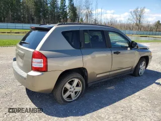 2007 Jeep Compass Sport with VIN 1J8FF47W07D211978, listed as a Copart auction lot 54233665 with 102,397 mi miles and Salvage Title. Bid and sale history available at carsss.com. Image 3.