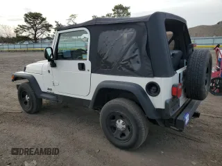 2006 Jeep Wrangler SE with VIN 1J4FA29156P786693, listed as a Copart auction lot 50727035 with 87,544 mi miles and Clean Title. Bid and sale history available at carsss.com. Image 2.