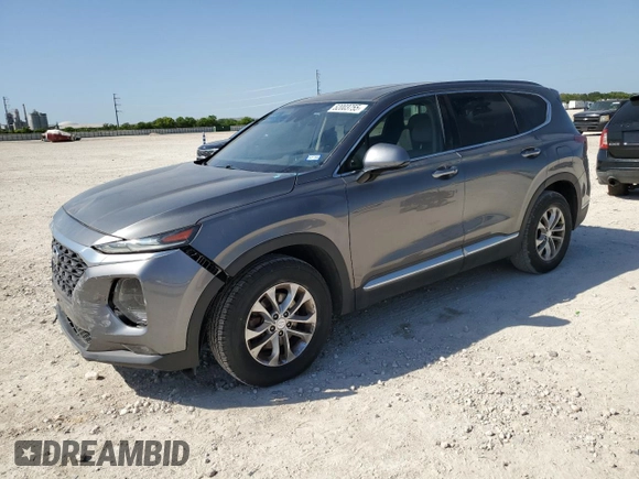 2019 Hyundai Santa Fe SEL with VIN 5NMS33AD0KH128048, listed as a Copart auction lot 52003755 with 103,013 mi miles and Salvage Title. Bid and sale history available at carsss.com. Image 1.