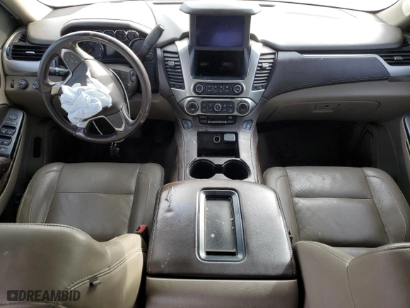 2015 Chevrolet Tahoe LT with VIN 1GNSKBKC3FR537592, listed as a Copart auction lot 78093814 with 0 mi miles and Salvage Title. Bid and sale history available at carsss.com. Image 8.