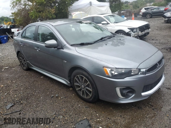 2016 Mitsubishi Lancer SE with VIN JA32V2FW6GU004704, listed as a Copart auction lot 66203384 with 72,453 mi miles and Salvage Title. Bid and sale history available at carsss.com. Image 4.