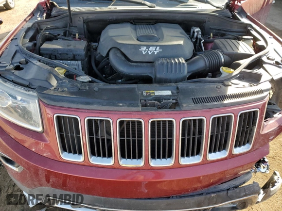 2014 Jeep Grand Cherokee Limited with VIN 1C4RJFBG1EC128996, listed as a Copart auction lot 46036785 with 123,884 mi miles and Salvage Title. Bid and sale history available at carsss.com. Image 12.