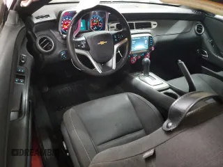 2014 Chevrolet Camaro LT with VIN 2G1FB1E36E9171189, listed as a Copart auction lot 57162165 with 117,192 mi miles and Salvage title. Bid and sale history available at DreamBid. Image 8.