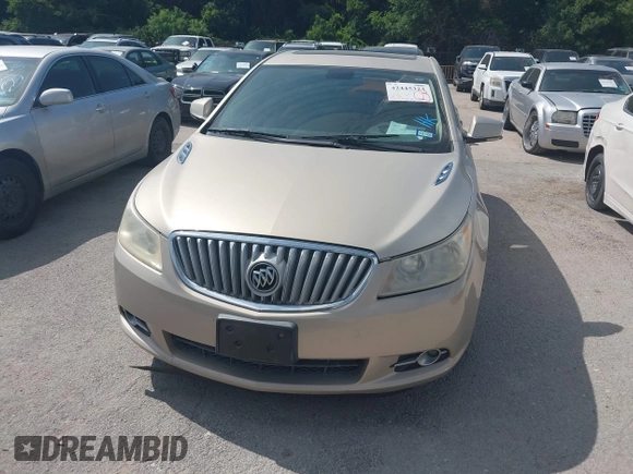 2010 Buick LaCrosse CXL with VIN 1G4GD5EG7AF308430, listed as a IAAI auction lot 42445323 with 144,205 mi miles and . Bid and sale history available at DreamBid. Image 6.
