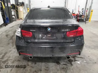 2017 BMW 3 Series 340i xDrive with VIN WBA8B7C30HA189991, listed as a Copart auction lot 45482395 with 143,720 mi miles and Salvage Title. Bid and sale history available at carsss.com. Image 6.