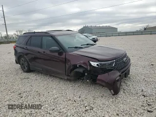 2022 Ford Explorer XLT with VIN 1FMSK7DH6NGA63920, listed as a Copart auction lot 87183954 with 30,619 mi miles and Salvage Title. Bid and sale history available at carsss.com. Image 4.