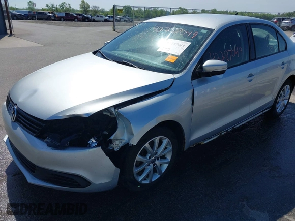 2011 Volkswagen Jetta SE with VIN 3VWDZ7AJ6BM346719, listed as a IAAI auction lot 42287049 with 179,837 mi miles and . Bid and sale history available at DreamBid. Image 6.
