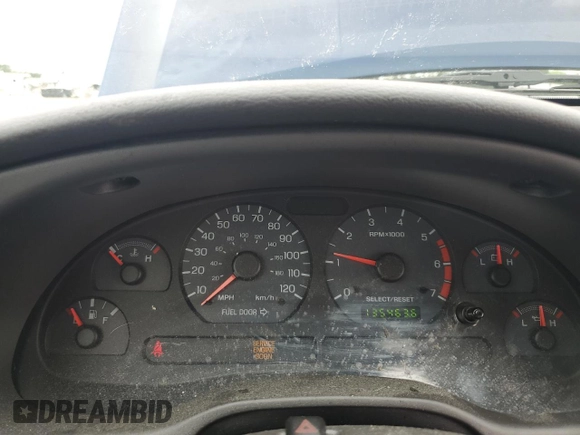 2003 Ford Mustang Standard with VIN 1FAFP40453F452999, listed as a Copart auction lot 57884325 with 135,463 mi miles and Salvage title. Bid and sale history available at DreamBid. Image 9.