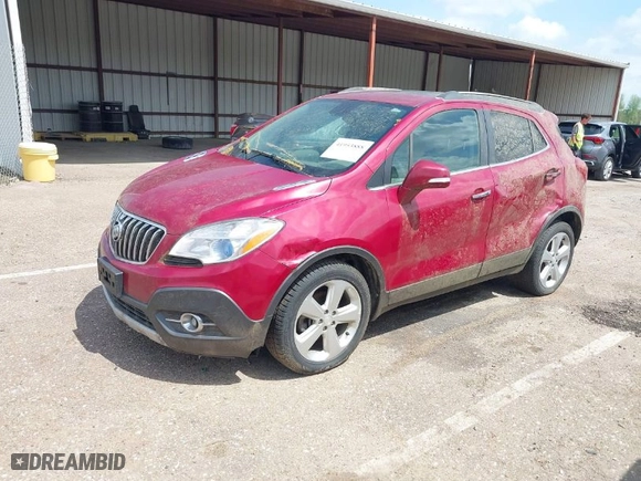 2015 Buick Encore Convenience with VIN KL4CJBSB4FB128219, listed as a IAAI auction lot 41953888 with 223,285 mi miles. Bid and sale history available at carsss.com. Image 2.