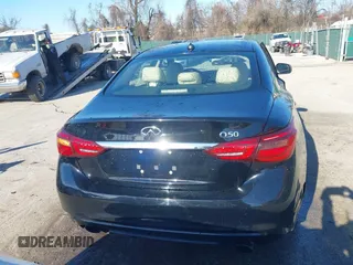 2018 Infiniti Q50 3.0t LUXE with VIN JN1EV7AP0JM351287, listed as a IAAI auction lot 41533708 with 82,549 mi miles. Bid and sale history available at carsss.com. Image 16.