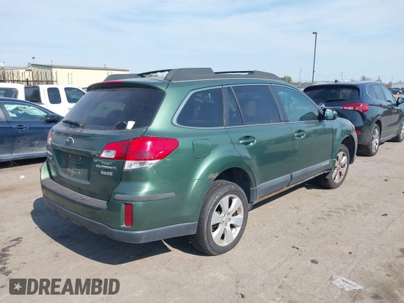 2011 Subaru Outback 2.5i Prem AWP with VIN 4S4BRBCC7B3351047, listed as a IAAI auction lot 40576102 with 130,202 mi miles. Bid and sale history available at carsss.com. Image 4.