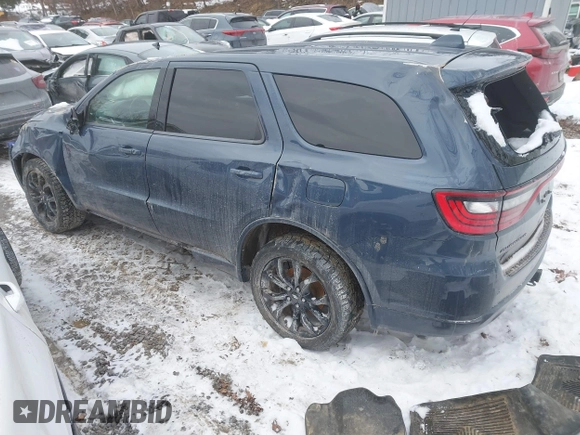 2020 Dodge Durango SXT Plus with VIN 1C4RDJAGXLC266318, listed as a IAAI auction lot 41381578 with Not Provided miles and . Bid and sale history available at DreamBid. Image 3.