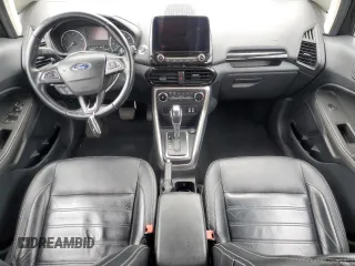 2020 Ford EcoSport Titanium z VIN MAJ6S3KL9LC361409, wystawiony jako Copart lot #59966875 z przebiegiem 115 861 mil mil oraz Czysty tytuł • Clean title. Historia ofert i sprzedaży dostępna na DreamBid. Obrazek 8.