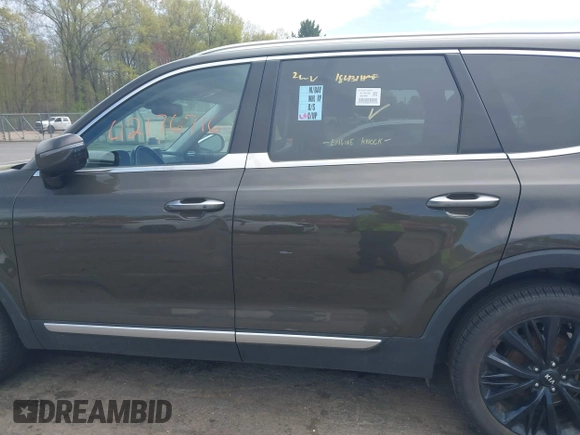 2021 Kia Telluride SX with VIN 5XYP5DHC6MG164200, listed as a IAAI auction lot 42176716 with 143,783 mi miles and . Bid and sale history available at DreamBid. Image 14.
