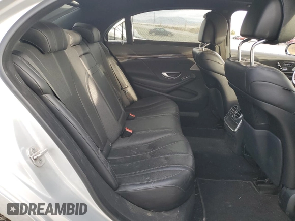 2017 Mercedes-Benz S 550e with VIN WDDUG6DB2HA299840, listed as a Copart auction lot 80257744 with 124,611 mi miles and Salvage Title. Bid and sale history available at DreamBid. Image 10.