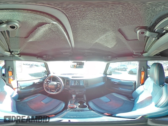 2023 Ford Bronco Raptor with VIN 1FMEE5JR4PLA93286, listed as a Copart auction lot 48144375 with 36,348 mi miles and Salvage title. Bid and sale history available at DreamBid. Image 13.