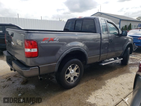 2008 Ford F-150 XL with VIN 1FTRF14V38KC73242, listed as a Copart auction lot 72579034 with 155,310 mi miles and Salvage Title. Bid and sale history available at carsss.com. Image 3.