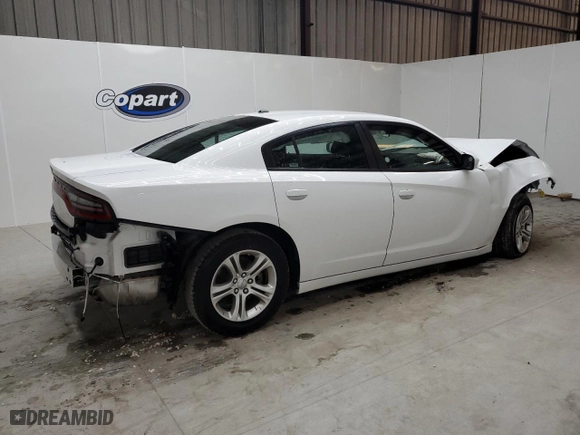 2022 Dodge Charger SXT with VIN 2C3CDXBG0NH207970, listed as a Copart auction lot 64542054 with NaN miles and Non Repairable. Bid and sale history available at carsss.com. Image 3.