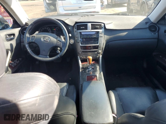 2006 Lexus IS 250 with VIN JTHCK262X62005472, listed as a Copart auction lot 52777295 with 148,259 mi miles and Salvage Title. Bid and sale history available at DreamBid. Image 8.