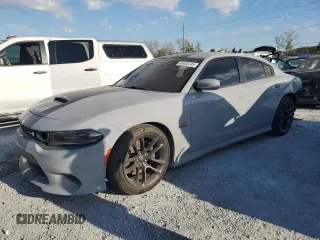 2022 Dodge Charger Scat Pack Widebody with VIN 2C3CDXGJ9NH194480, listed as a Copart auction lot 45103745 with 38,053 mi miles and Salvage Title. Bid and sale history available at DreamBid. Image 1.