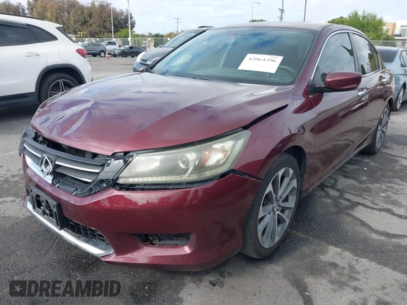 2015 Honda Accord Sport with VIN 1HGCR2F53FA224739, listed as a IAAI auction lot 42064396 with 90,154 mi miles and . Bid and sale history available at DreamBid. Image 18.