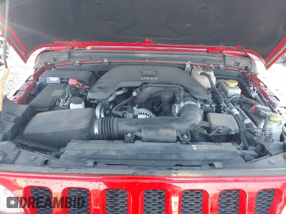 2020 Jeep Wrangler Unlimited Sport S с VIN 1C4HJXDG2LW341045, выставлен на аукционе IAAI как лот 41208571 с пробегом 121 244 миль миль и . История ставок и продаж доступна на DreamBid. Изображение 10.