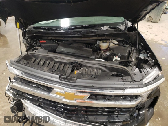 2023 Chevrolet Silverado 1500 LT with VIN 1GCUDDEDXPZ322787, listed as a Copart auction lot 42681305 with 40,075 mi miles and Salvage Title. Bid and sale history available at carsss.com. Image 11.