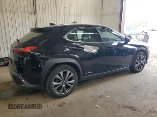 2020 Lexus UX 250h F Sport with VIN JTHR9JBH6L2021884, listed as a Copart auction lot 49072545 with 61,484 mi miles and Salvage title. Bid and sale history available at DreamBid. Image 3.