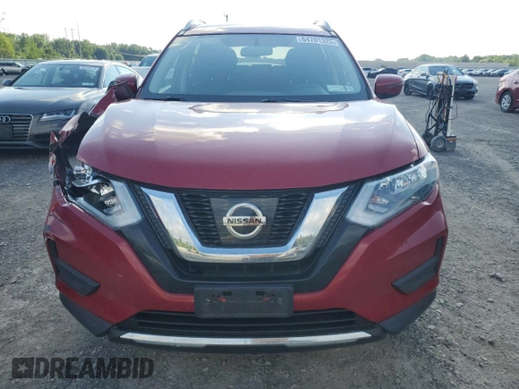2017 Nissan Rogue S with VIN JN8AT2MV5HW270352, listed as a Copart auction lot 64701325 with 70,293 mi miles and Salvage title. Bid and sale history available at DreamBid. Image 5.