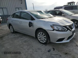 2017 Nissan Sentra S with VIN 3N1AB7AP6HY309527, listed as a Copart auction lot 54578715 with 52,341 mi miles and Salvage Title. Bid and sale history available at DreamBid. Image 4.