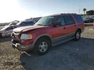 2003 Ford Expedition Eddie Bauer z VIN 1FMFU18L53LC50643, wystawiony jako Copart lot #53634895 z przebiegiem 253 676 mil mil oraz Szkody całkowita. Historia ofert i sprzedaży dostępna na DreamBid. Obrazek 1.