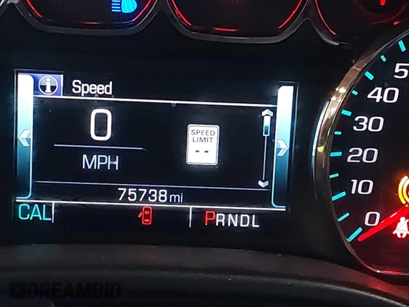 2018 Chevrolet Silverado 1500 LT with VIN 3GCUKREC0JG580317, listed as a IAAI auction lot 41868522 with 75,738 mi miles. Bid and sale history available at carsss.com. Image 15.