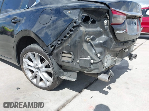 2016 Mazda Mazda6 i Touring with VIN JM1GJ1V53G1430339, listed as a IAAI auction lot 40696335 with 88,433 mi miles. Bid and sale history available at carsss.com. Image 6.