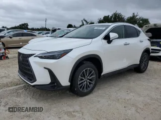 2025 Lexus NX with VIN JTJGDCAZ2S2016027, listed as a Copart auction lot 74098194 with 0 mi miles and Non Repairable. Bid and sale history available at carsss.com. Image 1.