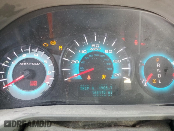 2012 Ford Fusion SEL z VIN 3FAHP0JAXCR192513, wystawiony jako Copart lot #48873205 z przebiegiem 163 110 mil mil oraz Szkoda całkowita • Salvage title. Historia ofert i sprzedaży dostępna na DreamBid. Obrazek 9.