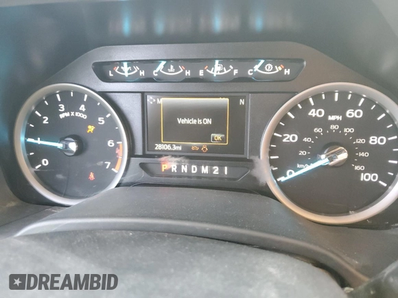 2022 Ford F-250 XL with VIN 1FT7W2A60NEE17110, listed as a Copart auction lot 83470904 with 28,106 mi miles and Salvage title. Bid and sale history available at DreamBid. Image 9.