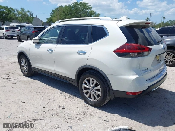 2018 Nissan Rogue SV with VIN JN8AT2MT4JW491798, listed as a IAAI auction lot 41952361 with 54,995 mi miles. Bid and sale history available at carsss.com. Image 3.