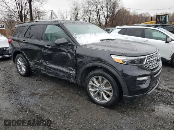 2024 Ford Explorer Limited with VIN 1FMSK8FH4RGA30066, listed as a Copart auction lot 47776245 with 15,787 mi miles and Clean Title. Bid and sale history available at carsss.com. Image 4.