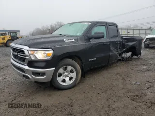 2021 Ram 1500 Big Horn with VIN 1C6RRFBG6MN536719, listed as a Copart auction lot 84171764 with 61,960 mi miles and Salvage Title. Bid and sale history available at carsss.com. Image 1.